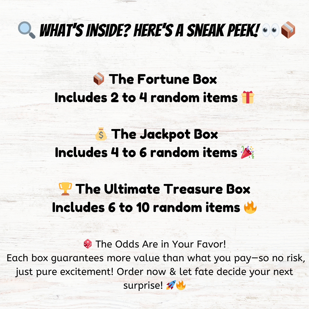 Mystery Box of Home Essentials