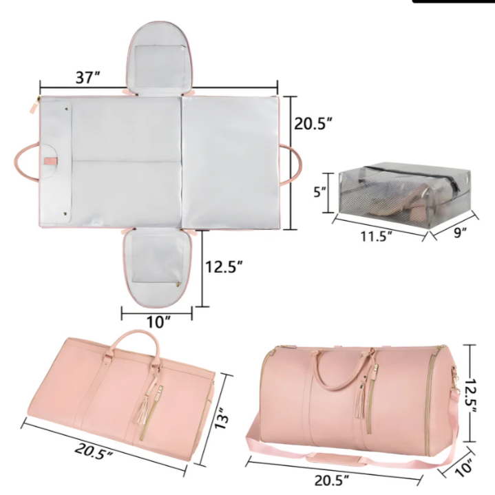 Denzla Duffle Foldable Travel Bag