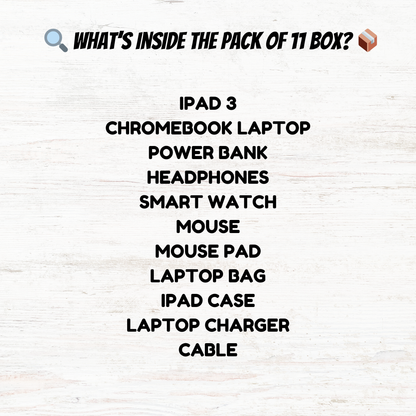 Pack of 11 Tech Items