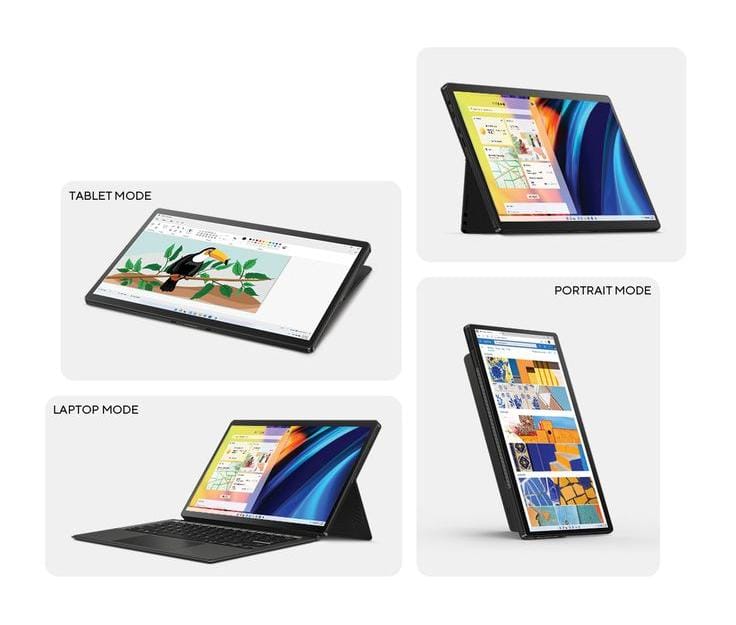 360° Convertible Touchscreen Chromebook – 4GB RAM / 32GB Storage – Google Play Store Access