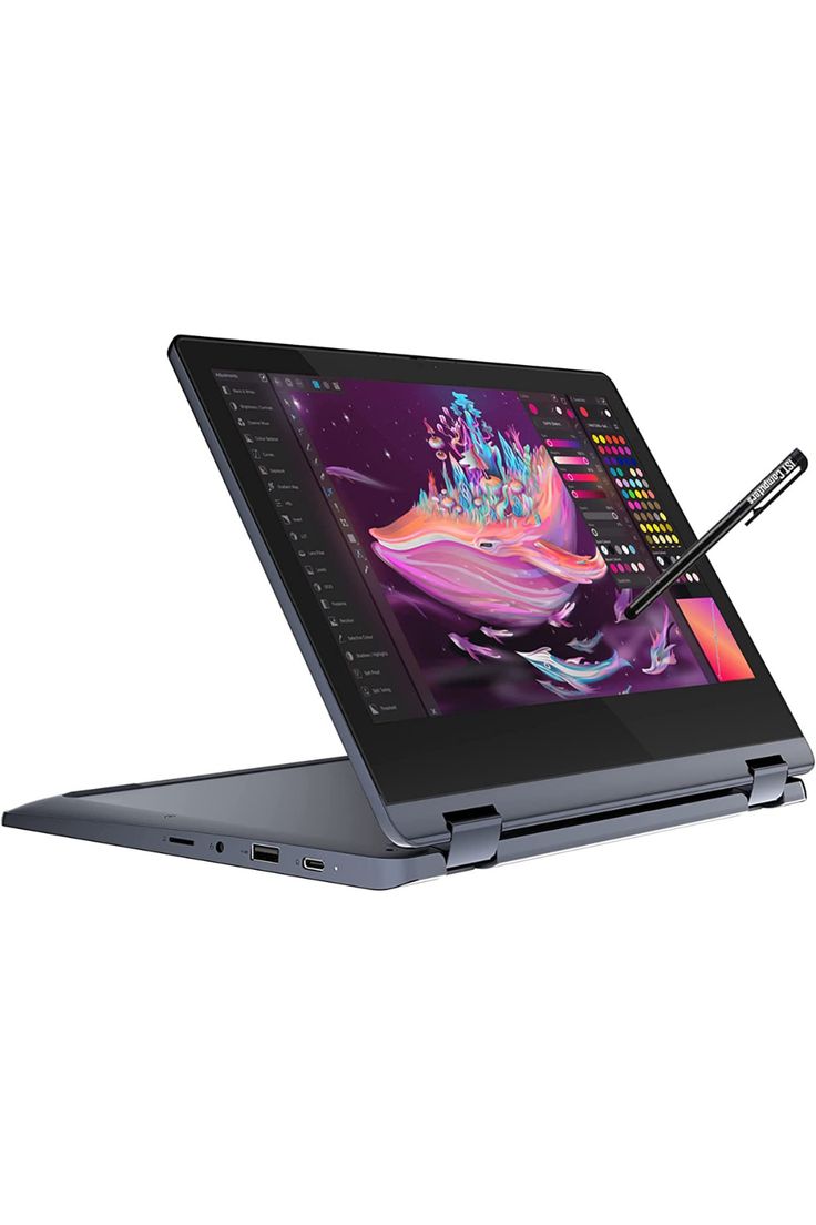 360° Convertible Touchscreen Chromebook – 4GB RAM / 32GB Storage – Google Play Store Access