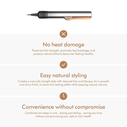 Dyson Airstrait Straightener, Nickel/Copper
